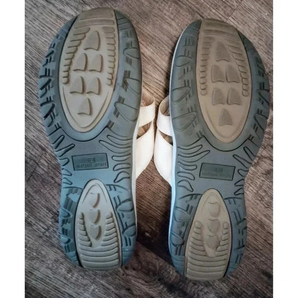 Natural Sport Sandals Flip Flops Alta 31823-3 Tan Beige Size 8.5M - Picture 2 of 4